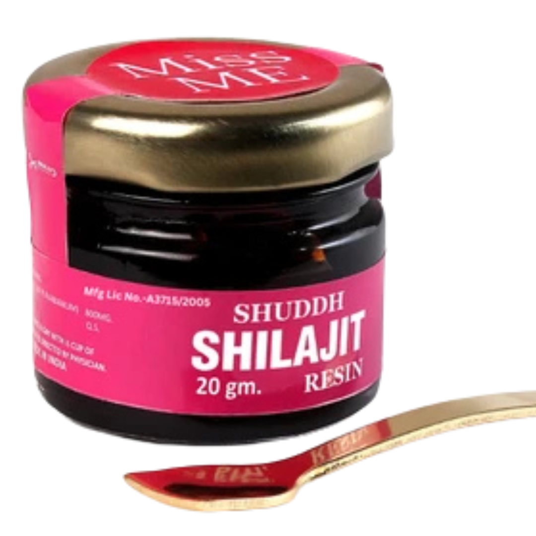 Miss Me Ayurvedic Suddh Shilajit 20gm Miss Me Ayurvedic Suddh Shilajit 20gm