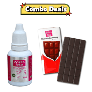 Miss me ayurvedic drop and chocolate combo